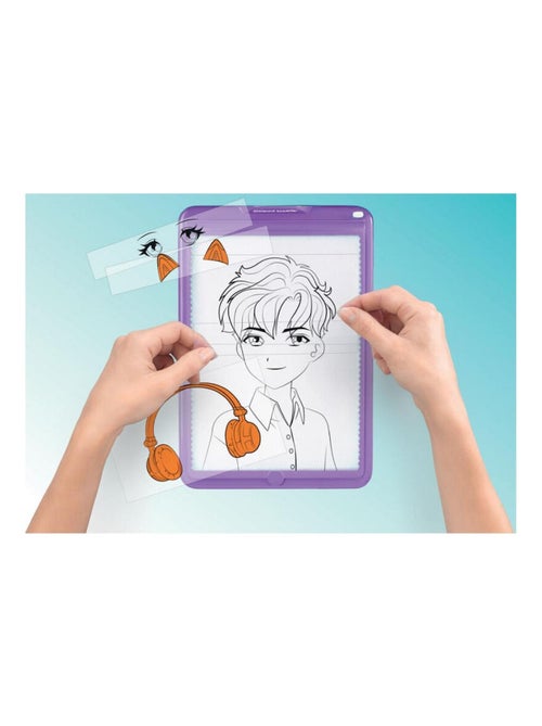 Machine à dessiner lumineuse AvatarStudio Manga - Kiabi
