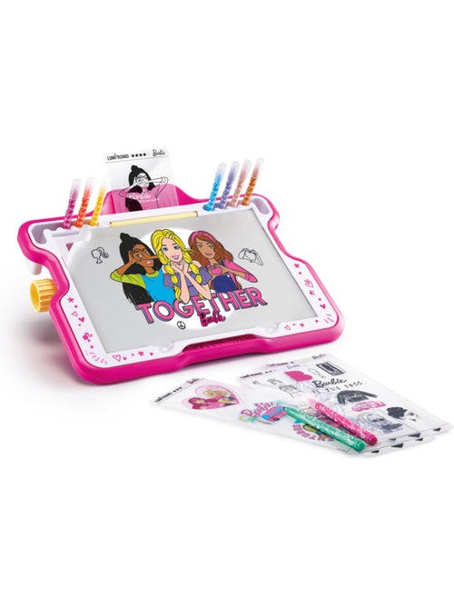 Machine à dessiner lumineuse Barbie - Kiabi