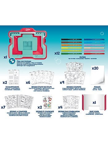 Machine à dessiner lumineuse sirènes