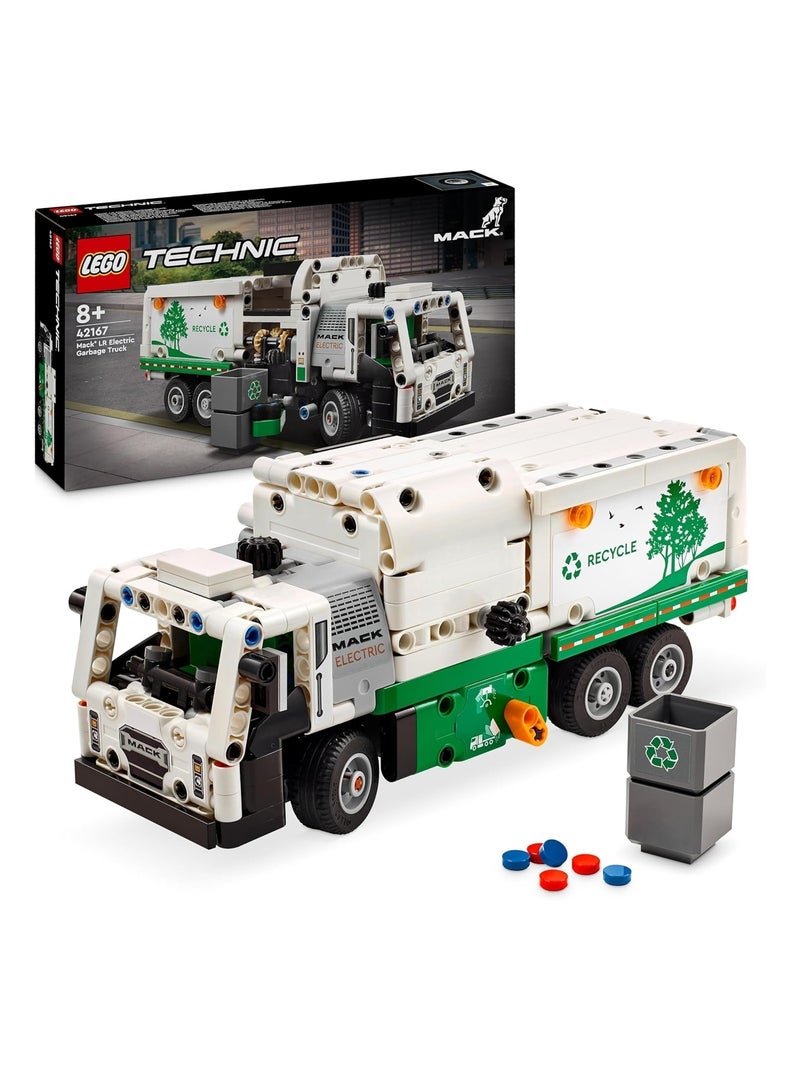 Mack® LR Electric Camion poubelle Blanc - Kiabi