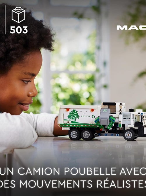 Mack® LR Electric Camion poubelle - Kiabi