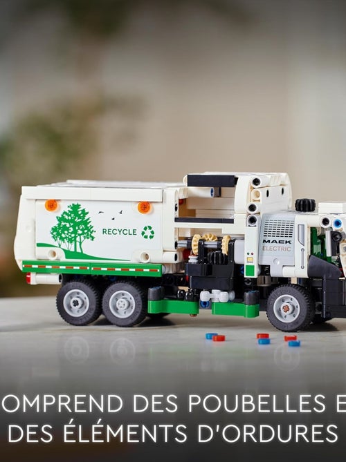 Mack® LR Electric Camion poubelle - Kiabi