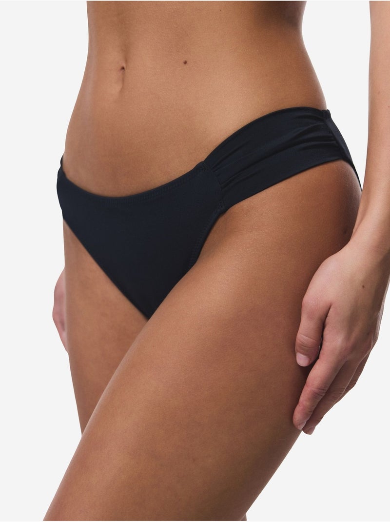 Macrame bas de bikini taille basse penti Noir - Kiabi