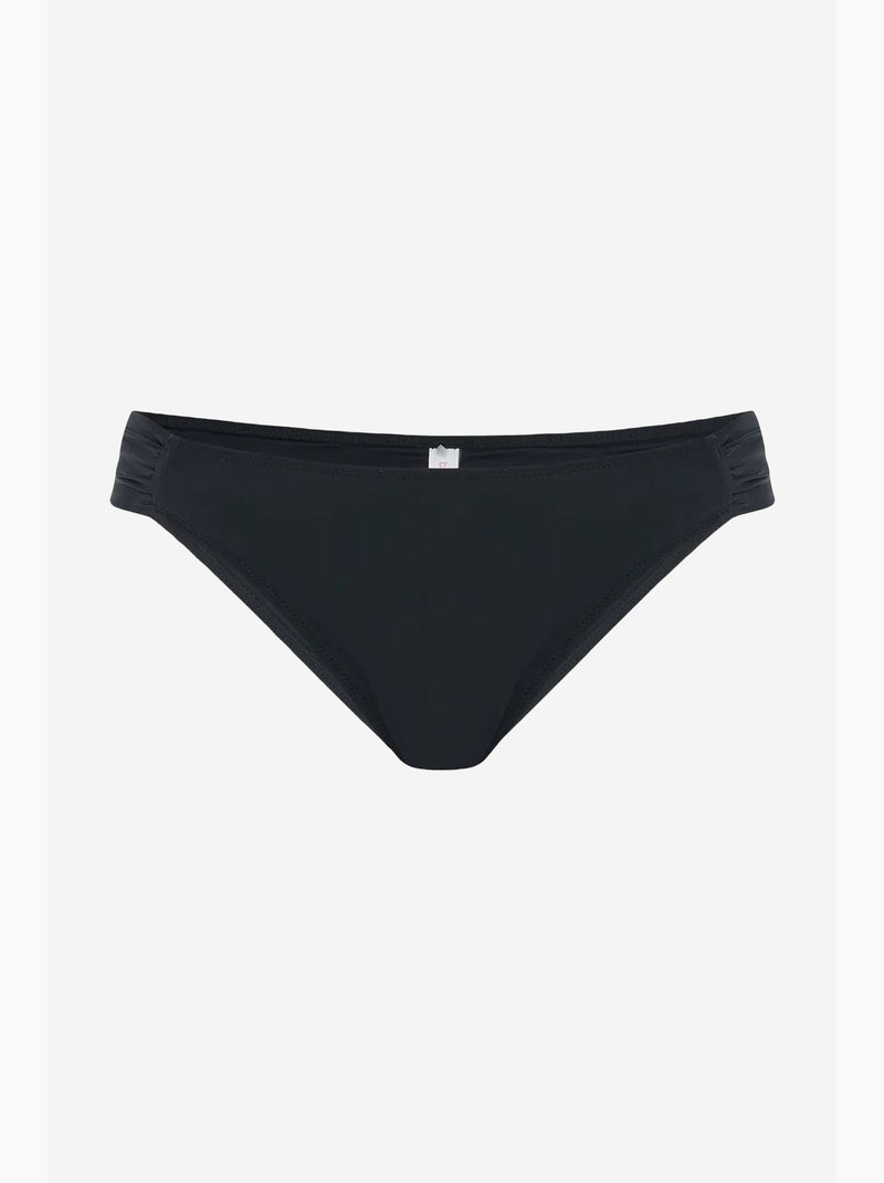 Macrame bas de bikini taille basse penti Noir - Kiabi