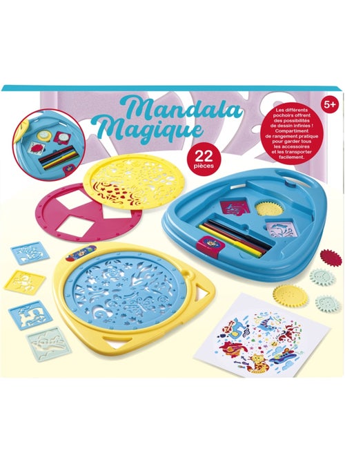 Magic mandala 22 pièces - Kiabi