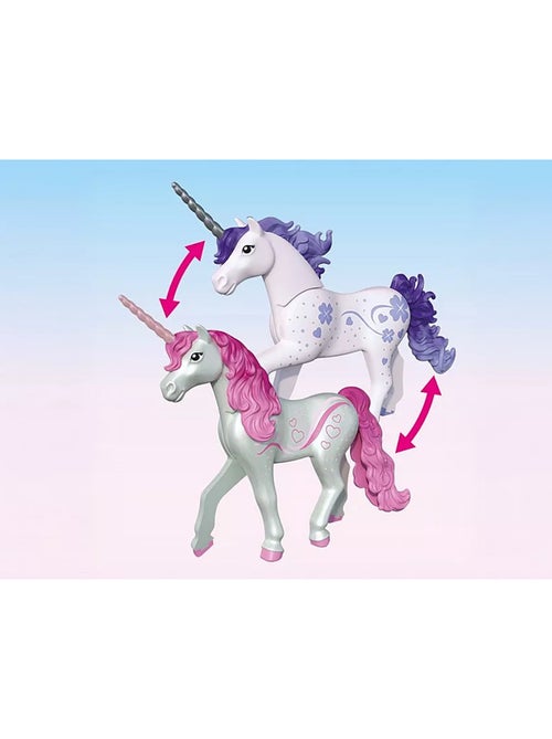 Magic Unicorns Ecurie licorne magique : maman & poulain - Kiabi