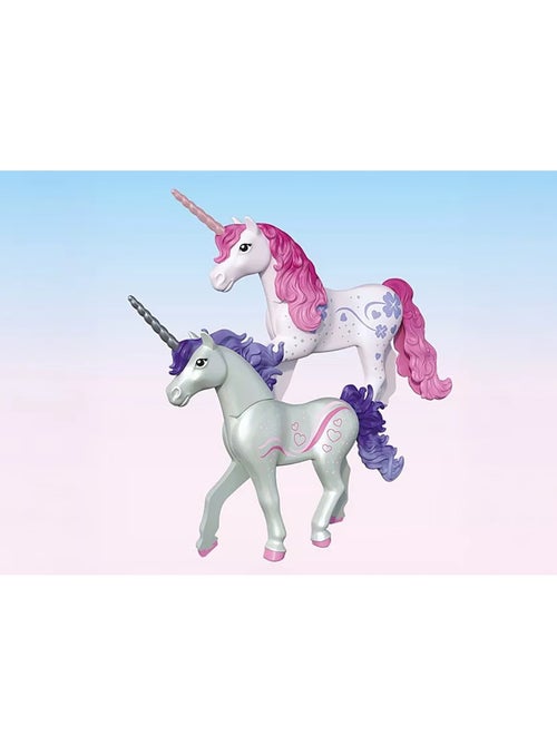 Magic Unicorns Ecurie licorne magique : maman & poulain - Kiabi