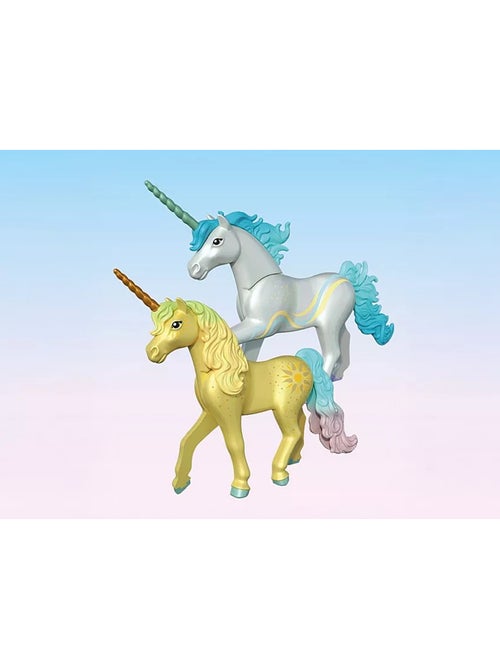 Magic Unicorns Licorne Fleur de soleil avec fée - Kiabi