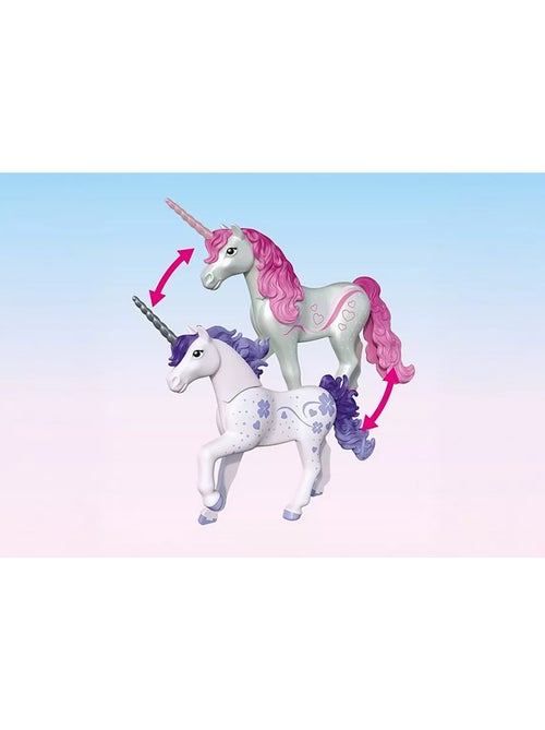 Magic Unicorns Licorne Lavande porte-bonheur avec fée - Kiabi