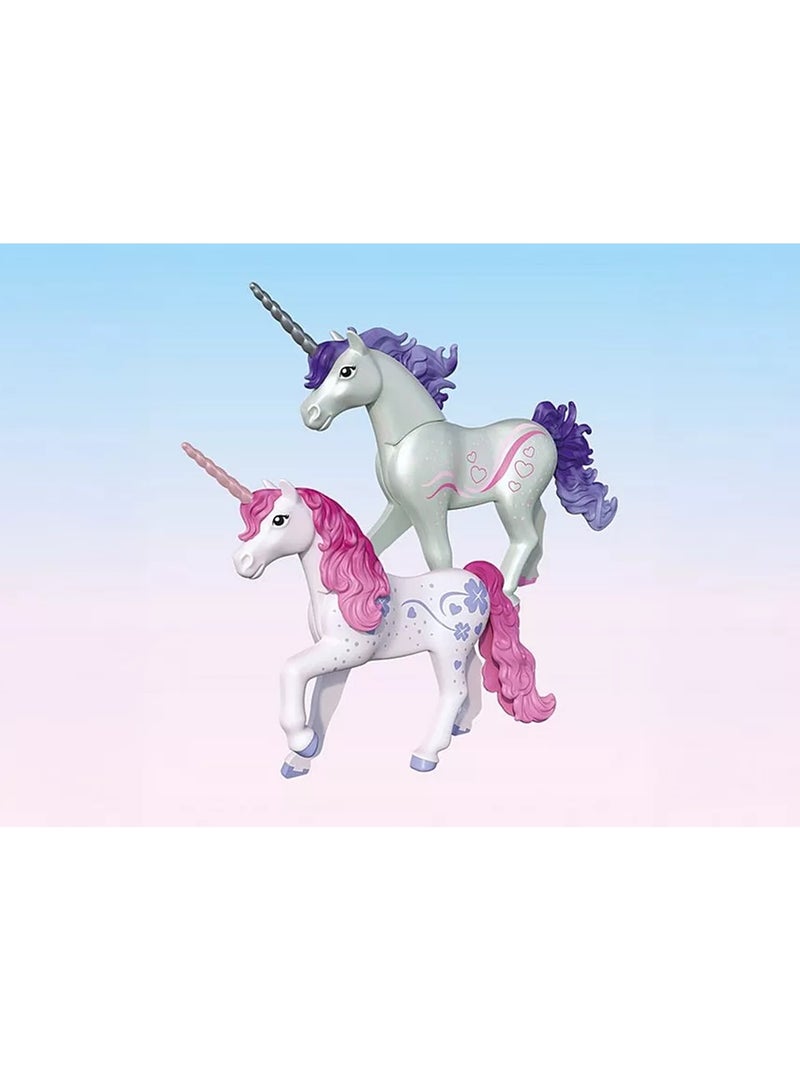 Magic Unicorns Licorne Lavande porte-bonheur avec fée N/A - Kiabi