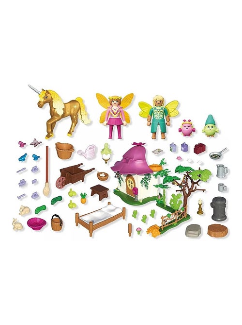 Magic Unicorns Maison de fée avec licorne dorée - Kiabi Magic Unicorns Maison de fée avec licorne dorée - Kiabi