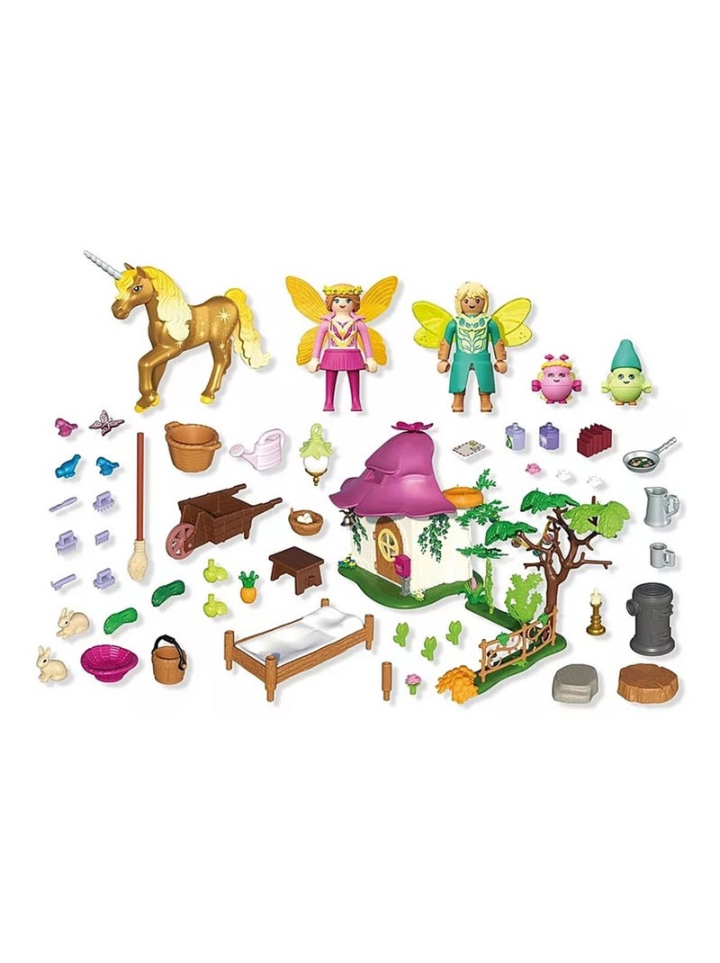 Magic Unicorns Maison de fée avec licorne dorée N/A - Kiabi