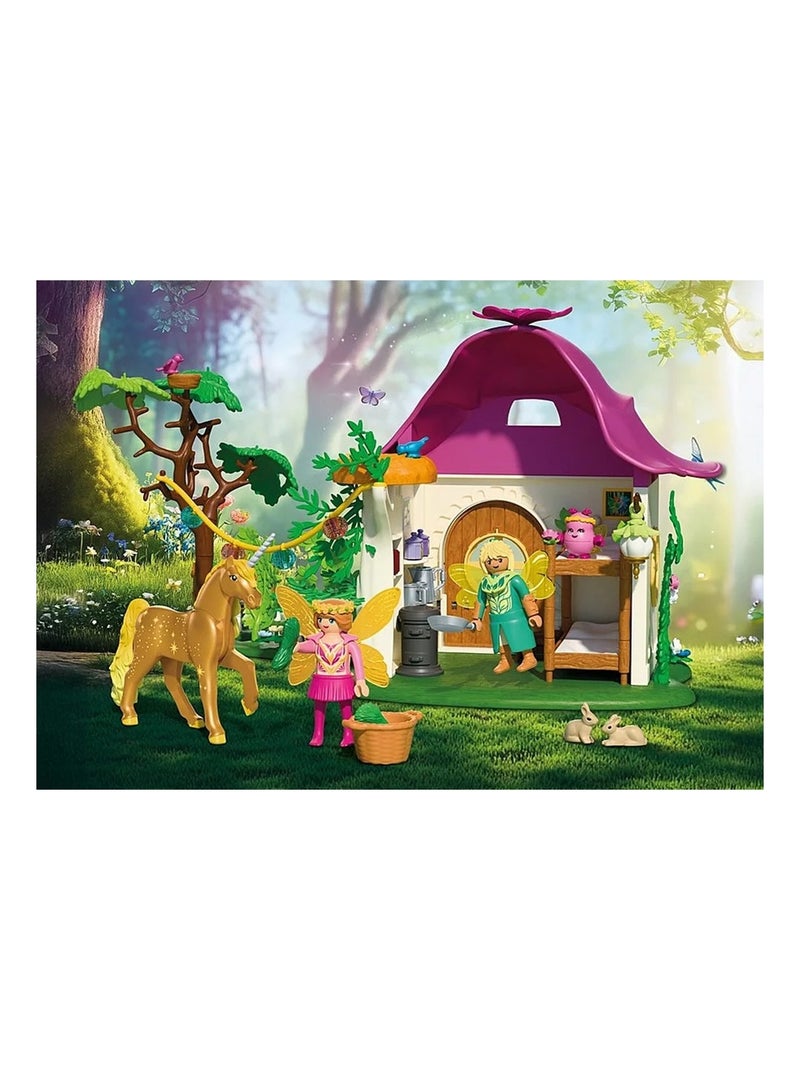 Magic Unicorns Maison de fée avec licorne dorée N/A - Kiabi