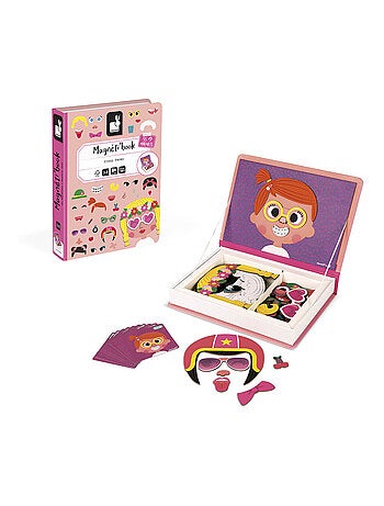 Magnéti'book Crazy Faces fille