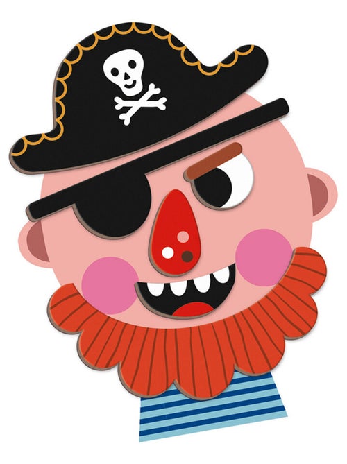 Magnéti'book Crazy Faces - Kiabi