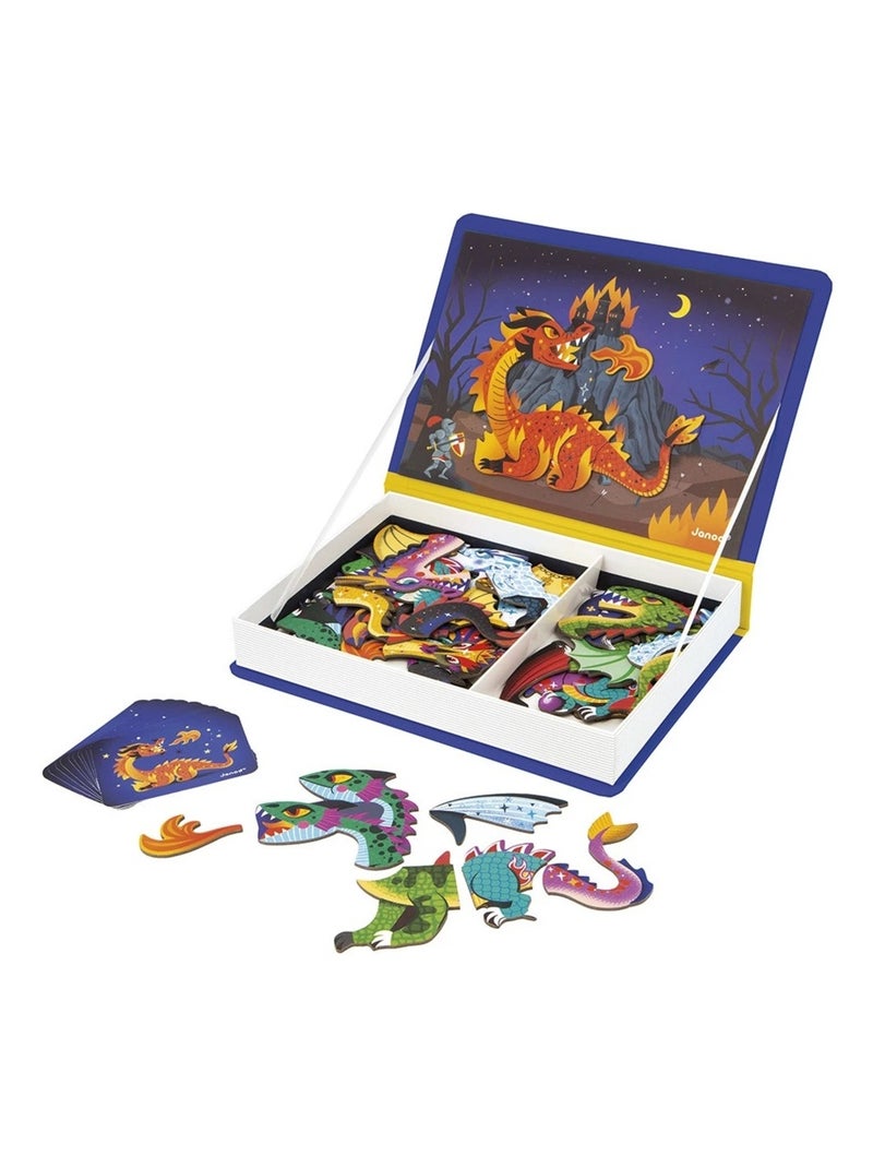 Magnéti'book Dragons Bleu - Kiabi