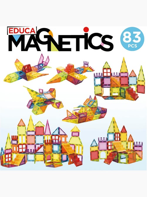 Magnetics 83 Pièces - Educa - Kiabi