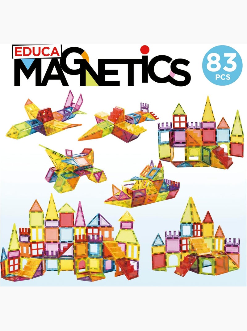 Magnetics 83 Pièces - Educa N/A - Kiabi