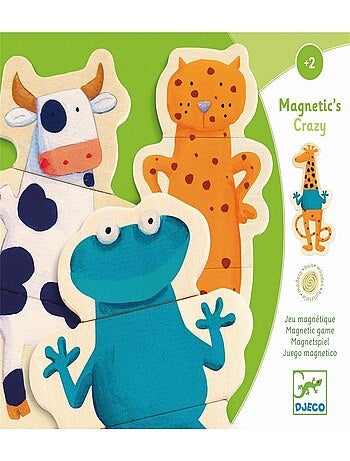 Magnétiques bois - Crazy