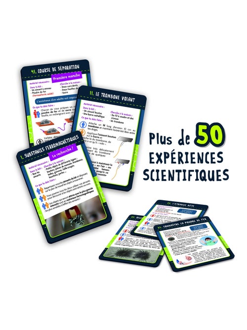 MAGNETISME 50 expériences - Kiabi
