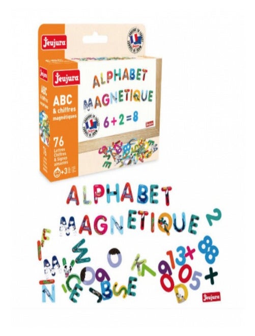 Magnets Abc Et Chiffres Magnetiques Decores - Kiabi