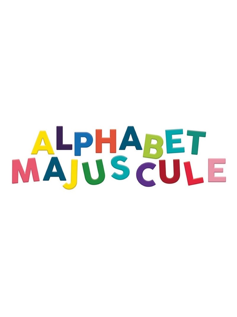 Magnets alphabet majuscule 77 pcs Beige - Kiabi