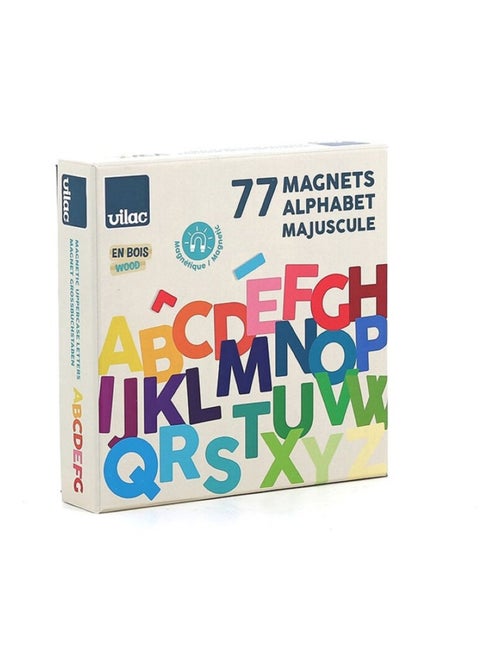 Magnets alphabet majuscule 77 pcs - Kiabi