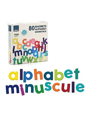 Magnets alphabet minuscule 80 pcs