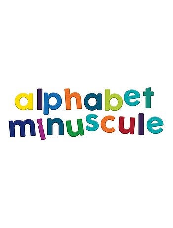 Magnets alphabet minuscule 80 pcs
