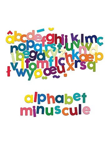 Magnets alphabet minuscule 80 pcs