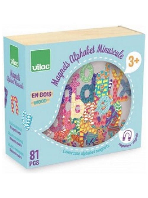 Magnets Alphabet Minuscule 81 Pcs - Kiabi