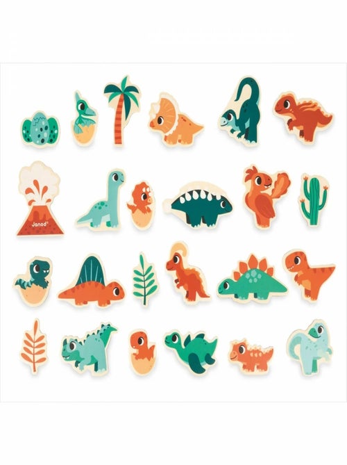 Magnets Dino 24 pièces - Kiabi