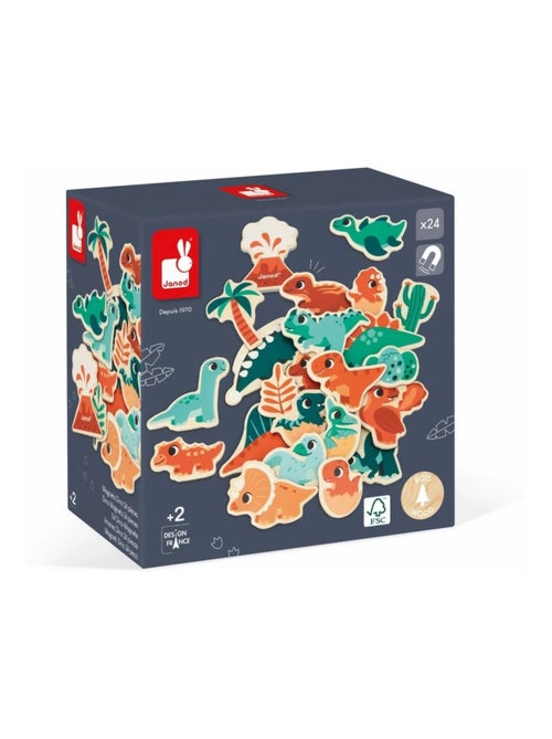 Magnets Dino 24 pièces - Kiabi