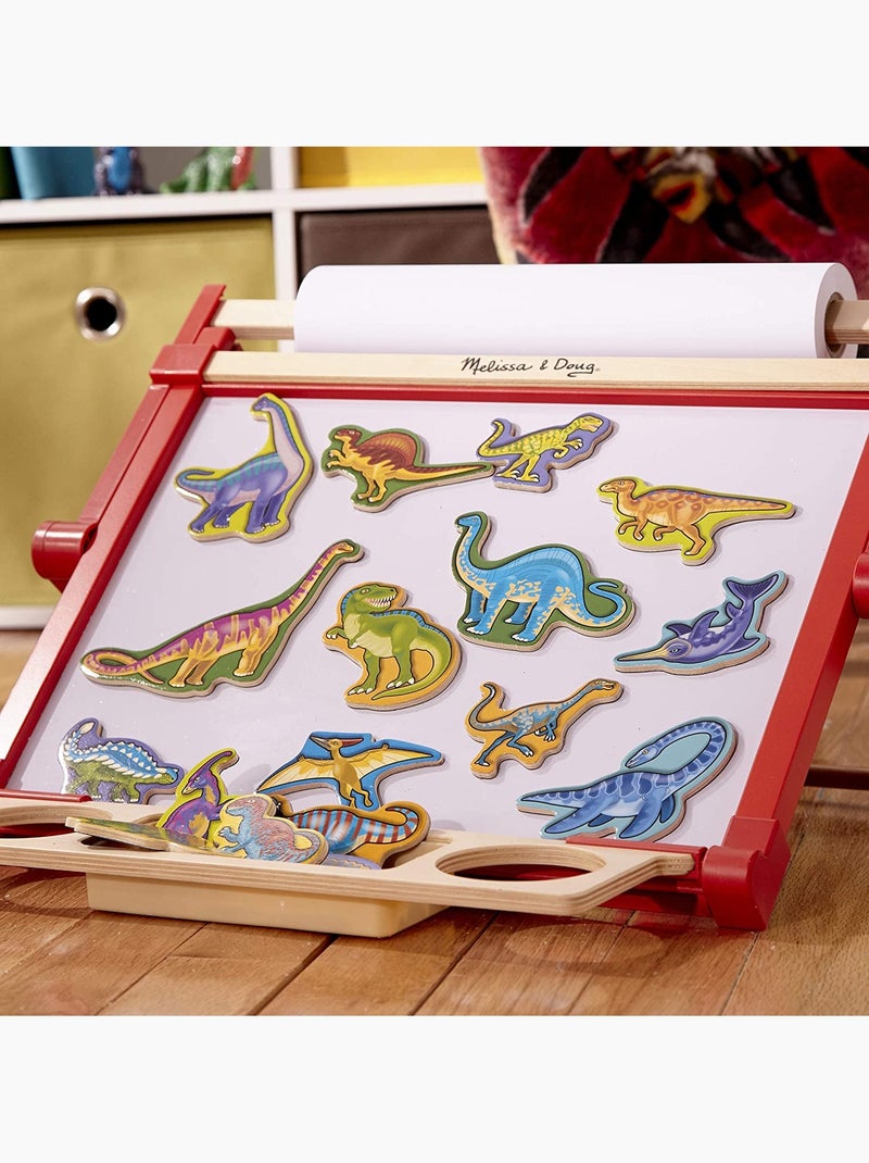 Magnets dinosaures Vert - Kiabi