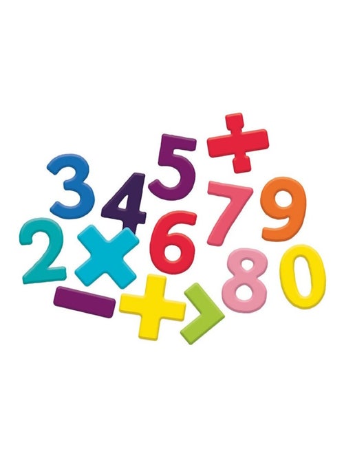 Magnets en bois 58 chiffres - Kiabi