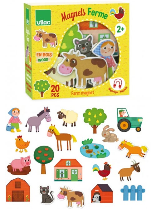 Magnets Ferme - Kiabi