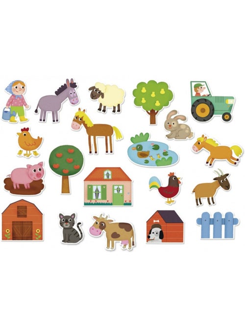 Magnets Ferme - Kiabi