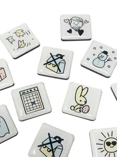 Magnets Fêtes et occasions spéciales - Les Magnétos - Kiabi