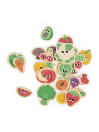 Magnets Fruits et Légumes 24 pièces