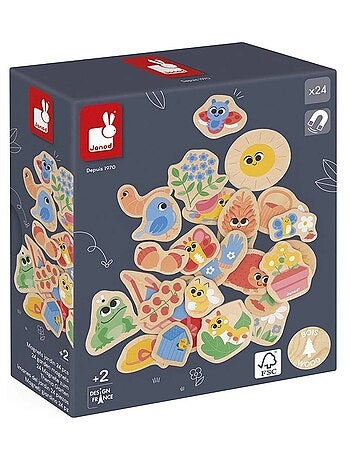 Magnets jardin 24 pièces