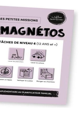 Magnets Tâches de niveau 6 (dès 12 ans) - Les Magnétos