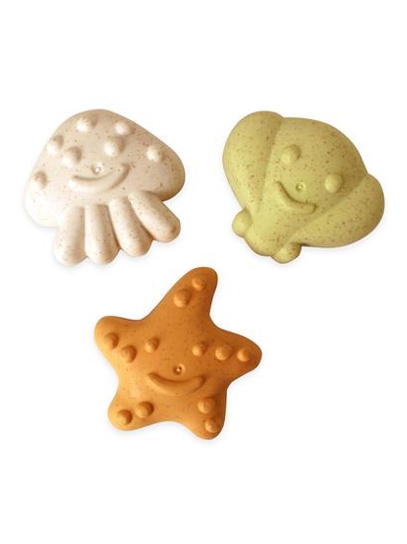 Magni | Mini set de plage & jardin - 7 Pièces en Paille de Blé Multicolore - Kiabi