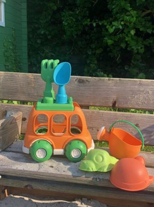 Magni | Set de plage & jardin - 6 Pièces Voiture en Paille de Blé - Kiabi