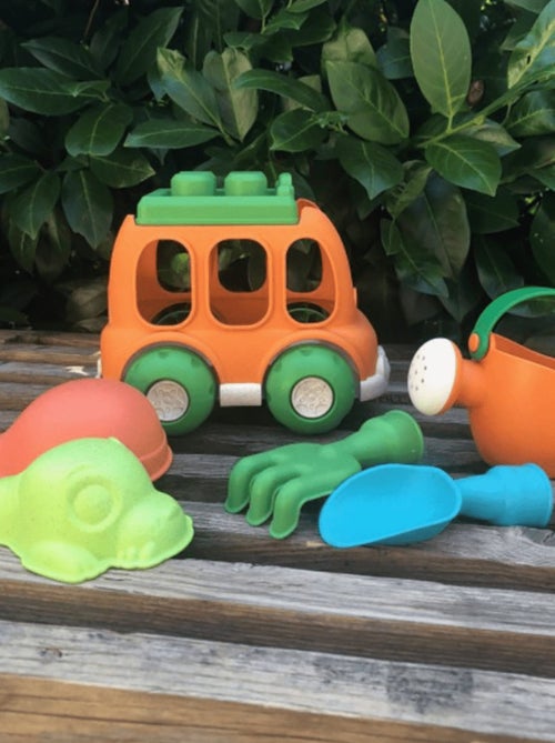 Magni | Set de plage & jardin - 6 Pièces Voiture en Paille de Blé - Kiabi