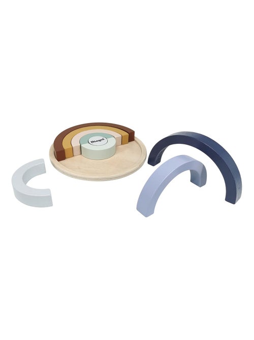 Magni|Jouet en bois - Puzzle Arc en ciel - Kiabi