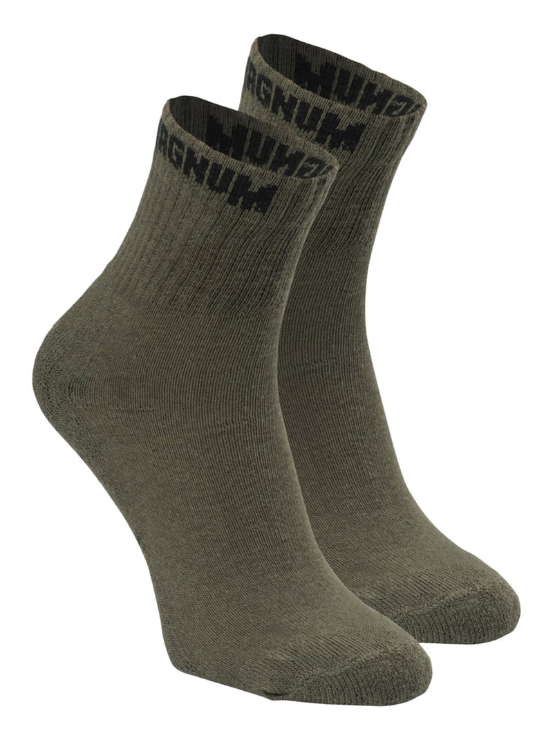 MAGNUM - Chaussettes BASE Vert olive - Kiabi
