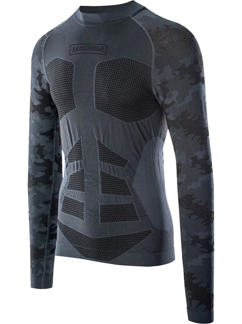 MAGNUM - Haut thermique gris anthracite - Kiabi
