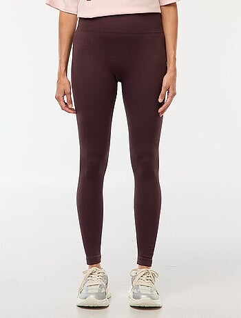 Maille stretch côtelée sans couture
