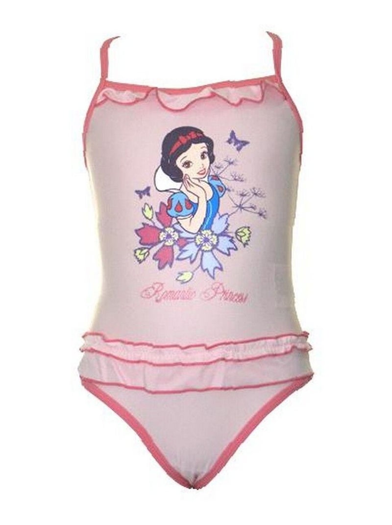Maillot 1 pièce Blanche-Neige Rose - Kiabi