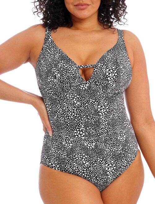 Maillot 1 pièce grande taille sans armatures Pebble cove - Kiabi